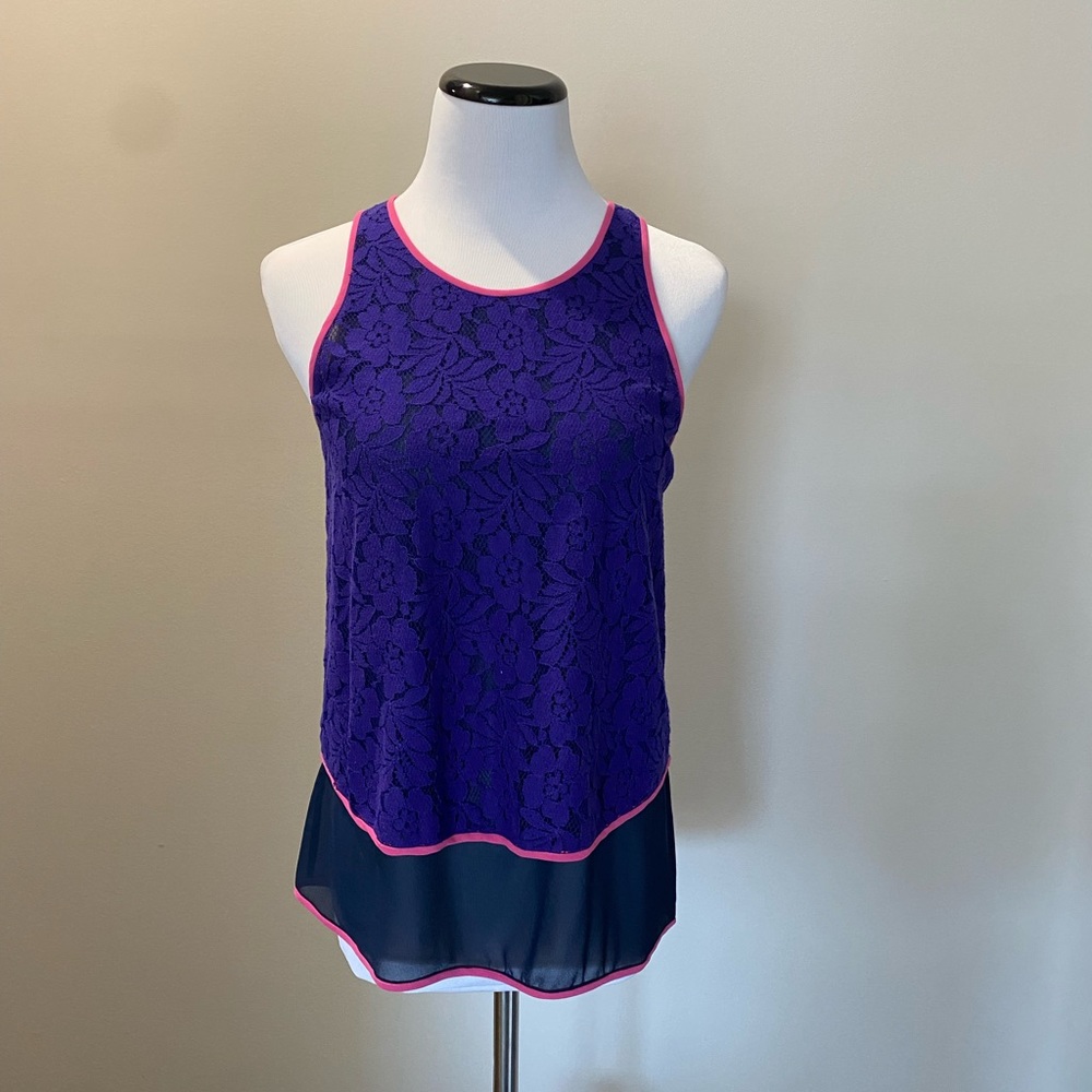French Connection lace tank